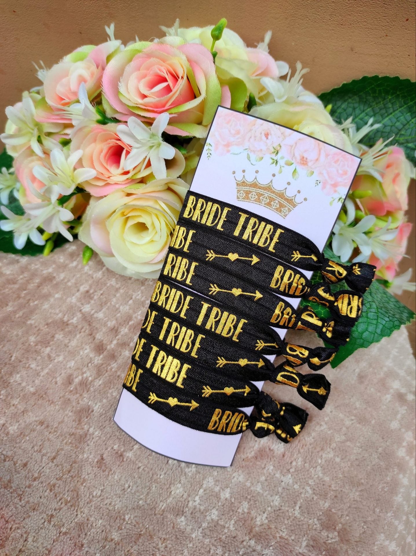 BRIDE TRIBE leánybúcsú egyen karkötő